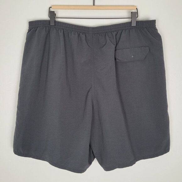 Patagonia Baggies Longs Shorts 6" Inseam Outdoor Hiking Swim Dark Gray Size XL - Picture 2 of 10